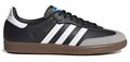 adidas Samba Vegan Black White Brown H01878 | Contrast in Motion