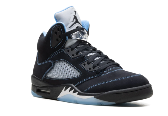Air Jordan 5 Black University Blue (2026) | Midnight Contrast