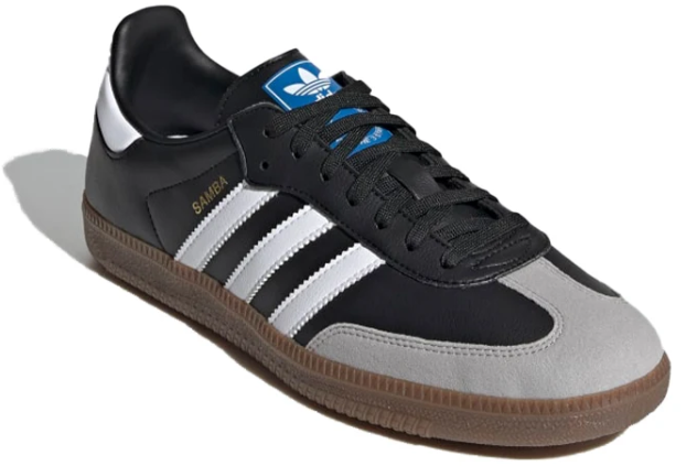 adidas Samba Vegan Black White Brown H01878 | Contrast in Motion