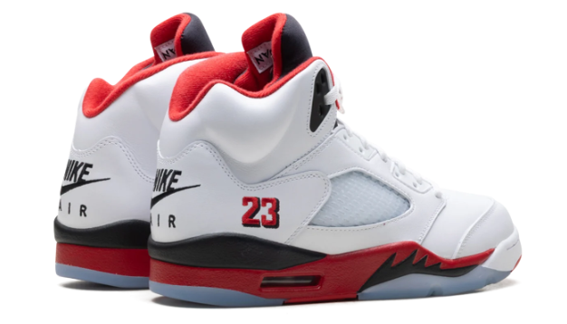 Air Jordan 5 Fire Red Black Tongue (2025) | Ignite Your Rotation