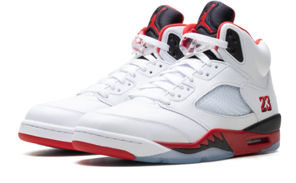 Air Jordan 5 Fire Red Black Tongue (2025) | Ignite Your Rotation