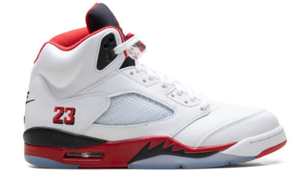 Air Jordan 5 Fire Red Black Tongue (2025) | Ignite Your Rotation