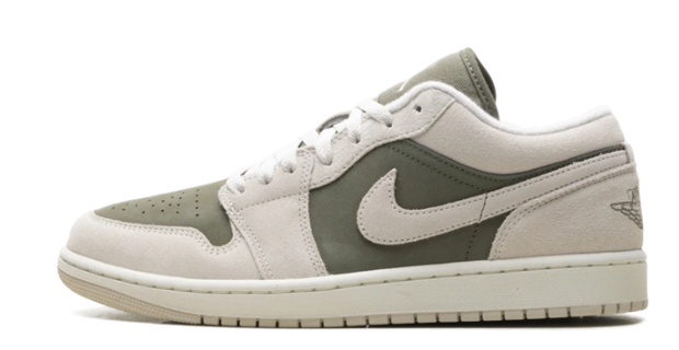 Air Jordan 1 Low SE Medium Olive Sail | Olive Interlude