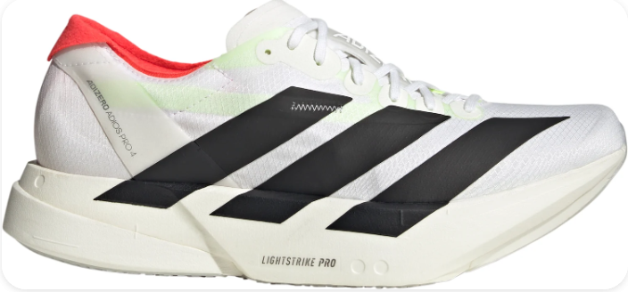 adidas Adizero Adios Pro 4 Men's Running Shoes White | Own the Distance